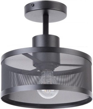 Designerski Nowoczesny SIGMA BONO 1 plafon CZARNY LED