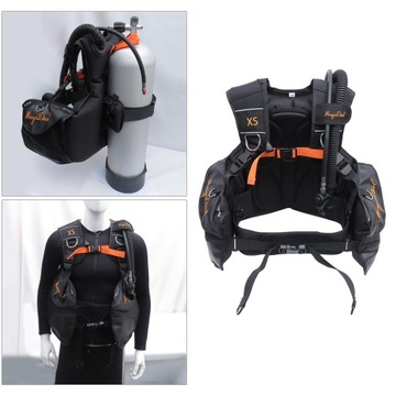 Стильная куртка BCD для подводного плавания с