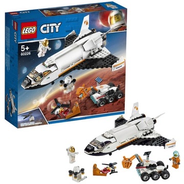 LEGO City 60226 WYPRAWA na MARSA: inspirowany NASA z promem i łazikiem NOWY