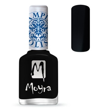Moyra Lakier do stempli 06 Black 12 ml