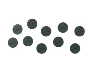 10x Magnesy tablic magnetycznych Nobo 24mm czarne