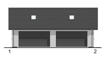 ГАРАЖ НА ЧЕТЫРЕХ ЛОТКАХ G433