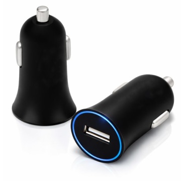 MOCNA ŁADOWARKA SAMOCHODOWA 5V 12V 24V USB TYP A ŁADOWANIE CZARNA