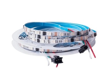 TAŚMA ADRESOWALNA RGB MAGIC 5050 WS2811 1M. 60 LED 5mm.