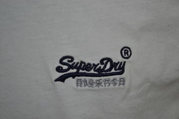 Superdry Japan Biała Koszulka Męska t-shirt L