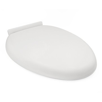СИДЕНЬЕ ДЛЯ УНИТАЗА МЕДЛЕННО ЗАКРЫВАЮЩЕЕСЯ, СИДЕНЬЕ ДЛЯ УНИТАЗА, ТВЕРДОЕ, ЖЕСТКОЕ, УНИВЕРСАЛЬНОЕ БЕЛОЕ