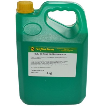 Olej do pompy próżniowej 5L P-1 zam. Corialia Vacuum Naftochem