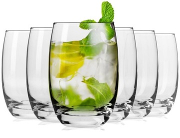 Szklanki long do wody soku KROSNO Elite 360ml
