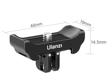 Крепление держателя адаптера 1/4 дюйма + система GoPro для Insta360 X2 X3 ULANZI C013