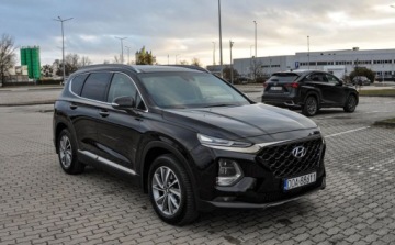 Hyundai Santa Fe IV SUV 2.0 CRDi 185KM 2019 Hyundai Santa Fe 2,0CRDI (185KM) Automat Skory 4x4 Salon PL Bezwypadkowy F, zdjęcie 5