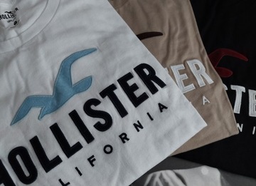 Hollister by Abercrombie - Long-Sleeve Logo Graphic Tee 3-Pack - M -