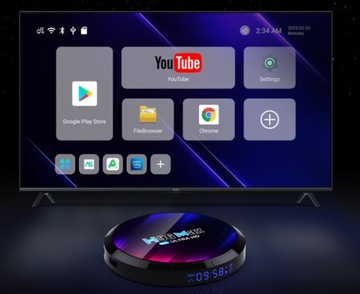 Медиаплеер ТВ-декодер 4K Android 13