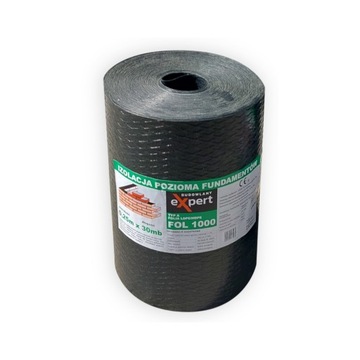 ГОРИЗОНТАЛЬНАЯ ИЗОЛЯЦИЯ ФУНДАМАНТОВ, ОДОБРЕННАЯ MURLATS ФУНДАМЕНТНАЯ ПЛЕНКА 1 мм