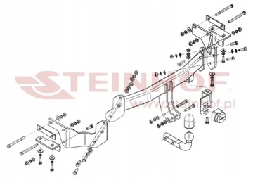 NOVÝ ZAŘÍZENÍ(HÁK) TÁŽNÝ HYUNDAI SANTA FE3 III OD2012