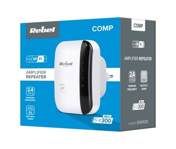 Rebel Wi-Fi ретранслятор 300 Мбит/с, усилитель сигнала