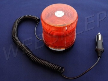 СТРОБОСКОПНАЯ ЛАМПА, ОРАНЖЕВАЯ КРЫША, 24 В, МОЩНЫЙ TIR