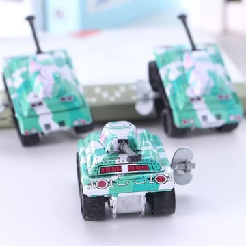 ИГРУШЕЧНЫЙ ТАНК, ЗАВОДНАЯ МЕТАЛЛИЧЕСКАЯ МОДЕЛЬ С КЛЮЧОМ