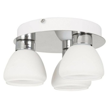 Lampa sufitowa plafon do łazienki IP44 Natynkowa Nowoczesna Chrom Kinkiet
