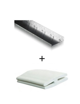 PROFIL COKOŁOWY LISTWA STARTOWA 20 CM 2mb 200cm