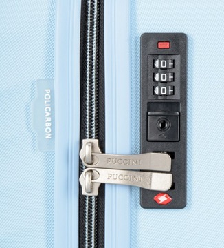НЕБОЛЬШОЙ ЧЕМОДАН PUCCINI PC032C 7B РУЧНАЯ КЛАДЬЯ ИЗ ПОЛИКАРБОНА ВАЛЕНСИЯ