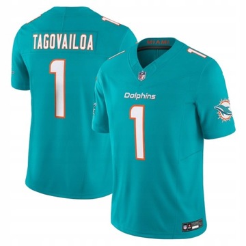 2023 Miami Dolphins Tua Tagovailoa Camisa De Futebol Americana Limitada