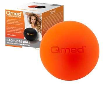 LACROSSE BALL piłka do masażu punktowego pomarańcz