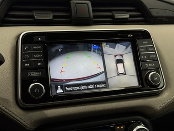 Nissan Micra V 0.9 IG-T 90KM 2017 Nissan Micra Tekna / Kamera 360° / LED / 1 właścic, zdjęcie 29