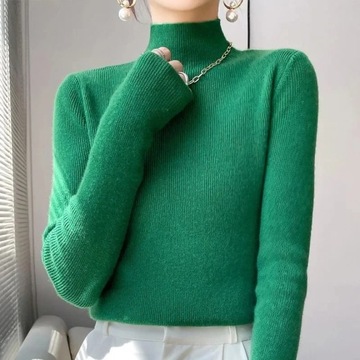 Autumn Winter Thick Knitted Sweater Women Fashion
