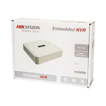 IP-рекордер Hikvision 4x PoE H.265 до 6 Мп Apka
