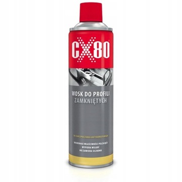CX80 WOSK DO PROFILI ZAMKNIĘTYCH 500ML. 864 SPRAY