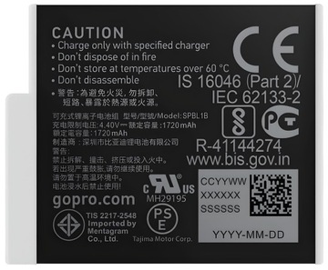 Аккумулятор GOPRO Enduro для Hero 9/10 Black