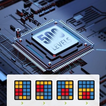 Gra Super Slide, Puzzle ponad 500 poziomów, Elektroniczna gra intelektualna