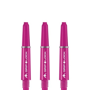 Shafty Mission Darts GripLock Short Różowe Pink