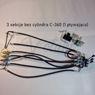 ROZDZIELACZ C-360 3 SEKCYJNY ZEWNĘTRZNY PŁYWAJĄCY