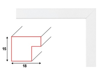 РАМКА А2 ФОТОРАМКИ 42x59,4 БЕЛАЯ ФОТОРАМКА МДФ 59,4x42 CM CADRO