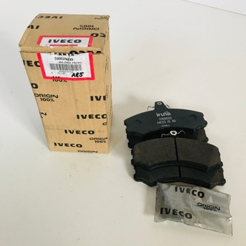 KLOCKI HAMULCOWE IVECO 500029493 ORYGINAŁ