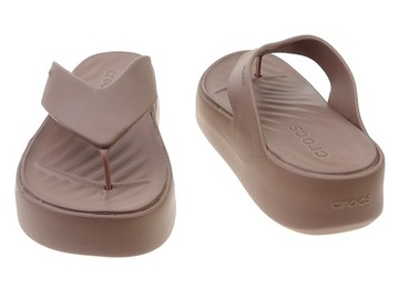 Klapki Crocs Getaway Platform Flip japonki 209410-2Q9 latte 37/38