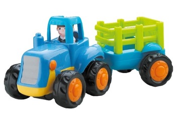 HOLA Traktor traktorek z naczepą napęd 16cm