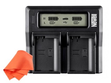 Ładowarka LCD Dual Newell NP-FM50 do NP-F960/FM50