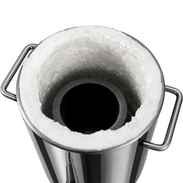 Печь для плавления пропана 6 кг из нержавеющей стали для немецких вилок