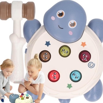 ИГРА ПУНЧ ИГРУШКА С МОЛОТОКОМ ДЛЯ ДЕТЕЙ ПРЫГАЮЩИЙ ХОМЯК
