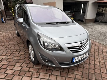 Opel Meriva II Mikrovan 1.4 Turbo ECOTEC 120KM 2011 Opel Meriva TYLKO 165tyśkm! 1WŁ 2011r Max Opcja COSMO Skóry 1.4TURBO IDEAŁ, zdjęcie 2