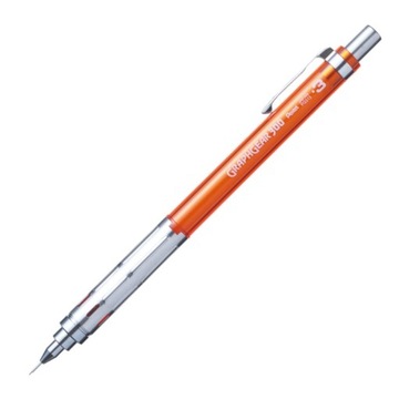 Ołówek Automatyczny Pentel Graphgear 0,3 Orange