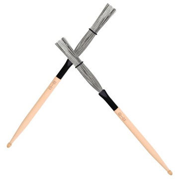 ПРОФЕССИОНАЛЬНАЯ БАРАБАННАЯ ЩЕТКА С ДВОЙНОЙ ГОЛОВКОЙ