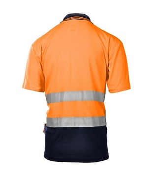 РАБОЧАЯ ФУТБОЛКА ПОЛО МУЖСКАЯ, СО Светоотражающими элементами, ПРЕДУПРЕЖДЕНИЕ, HV, ЛЕГКАЯ, СТАНДАРТЫ ЗДОРОВЬЯ И БЕЗОПАСНОСТИ M