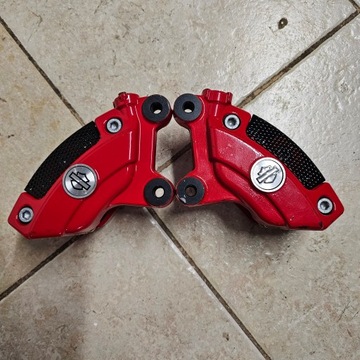 Harley Davidson, Тормозные суппорты Brembo, красные передние, новые.