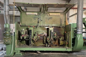 Станок для двустороннего форматирования и шипования TORWEGGE H 634.