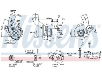 TURBO NISSAN INTERSTAR 2.5 02-06