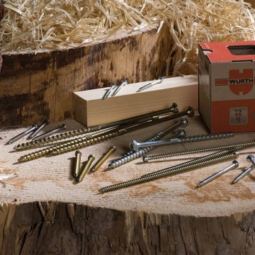 Шурупы Шуруп Саморезы по металлу М8.0Х20 100шт WURTH