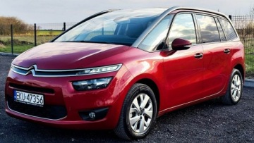 Citroen Grand C4 Picasso II Grand Picasso 1.2 PureTech 130KM 2015 Citroen C4 Grand Picasso 7 foteli Navi LED KeyLess, zdjęcie 4